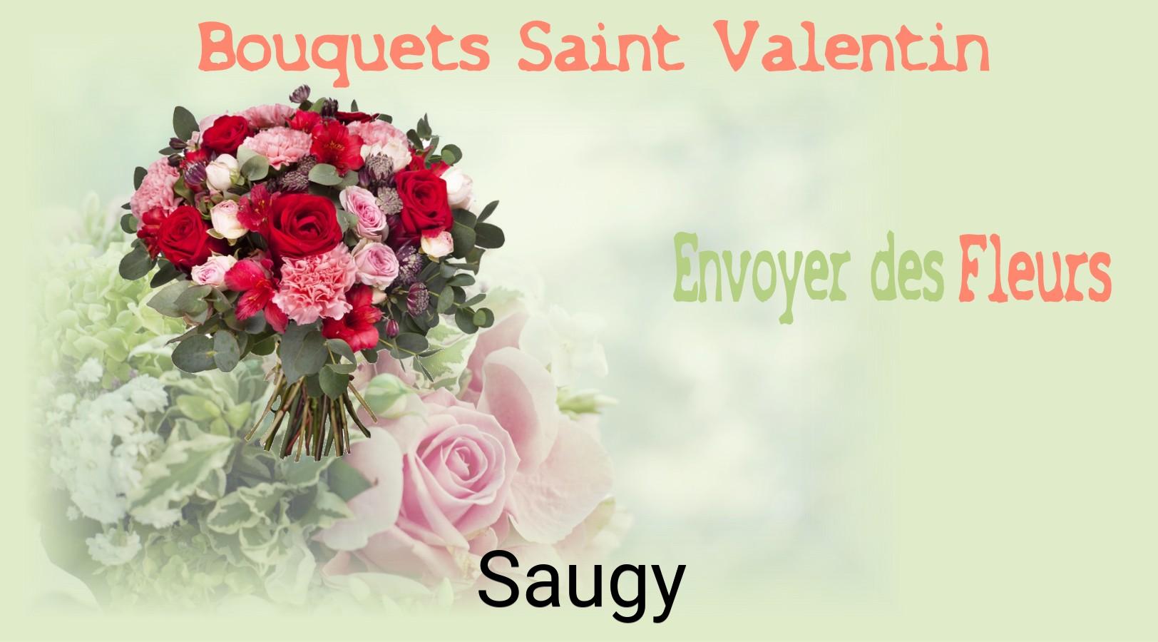 Roses de Saint-Valentin livrées à Saugy